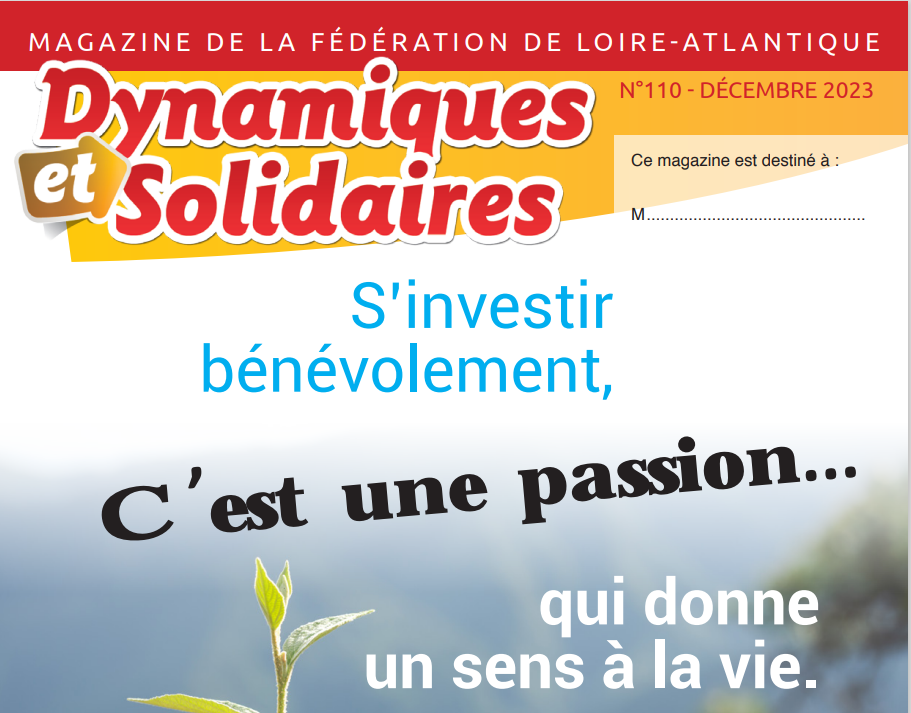 Dynamiques et Solidaires N°110 Décembre 2023