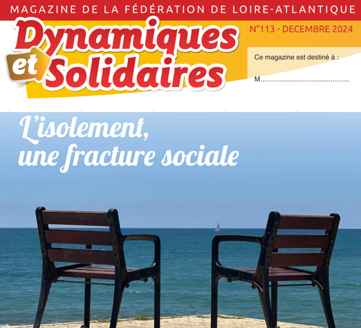 Votre magazine »Dynamiques & Solidaires » N° 113 décembre 2024 est paru